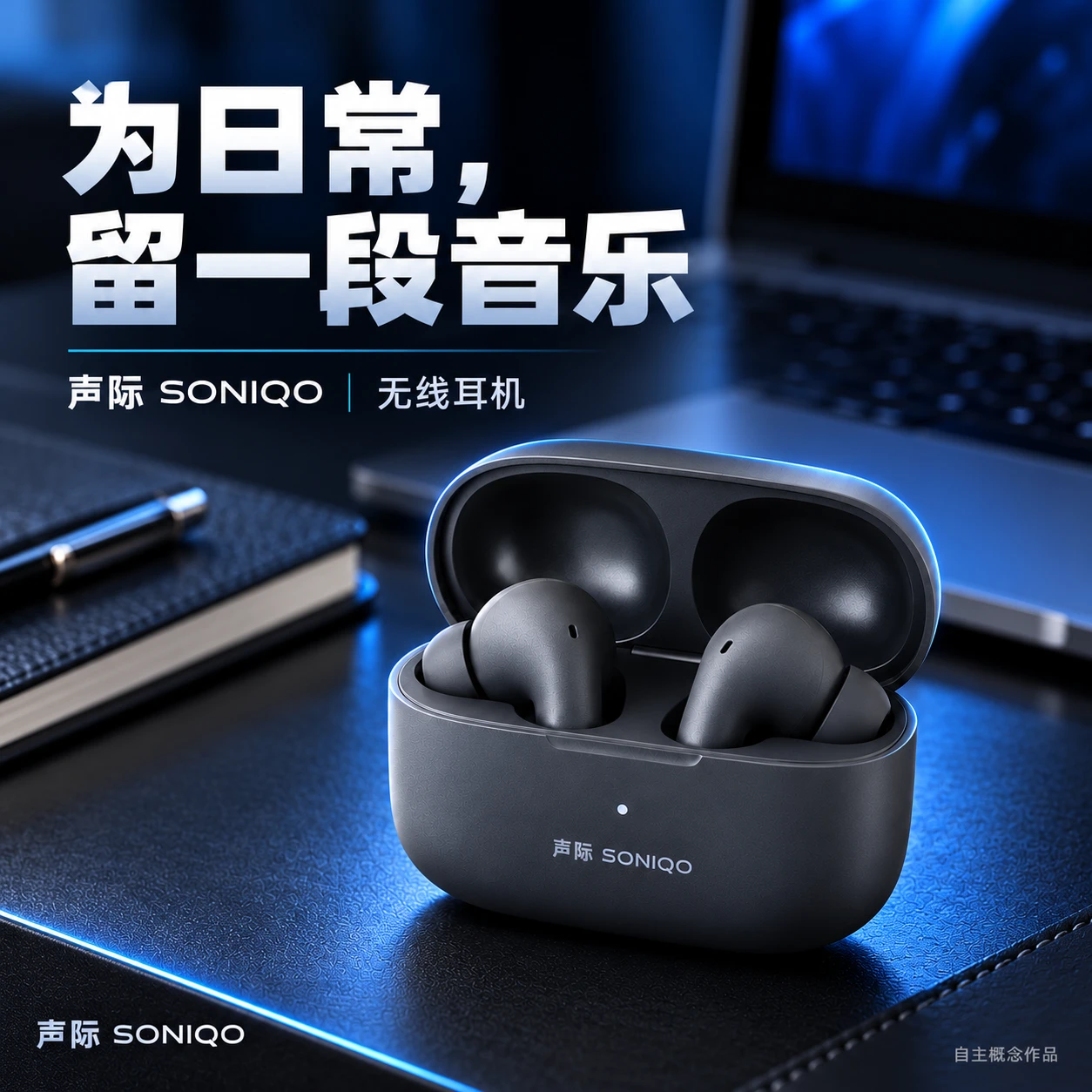 无线耳机 02 / 场景图